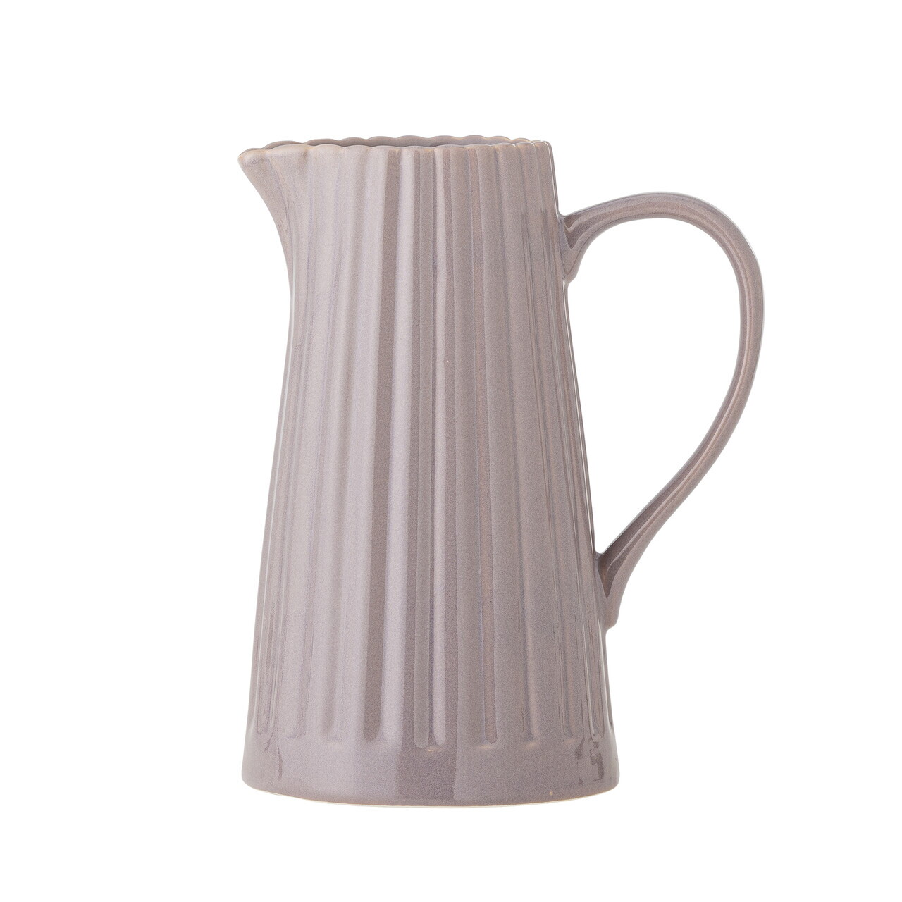 Carafa, Bloomingville, Latina, 20x25 cm, 1.2 L, ceramica, roz - imagine 5